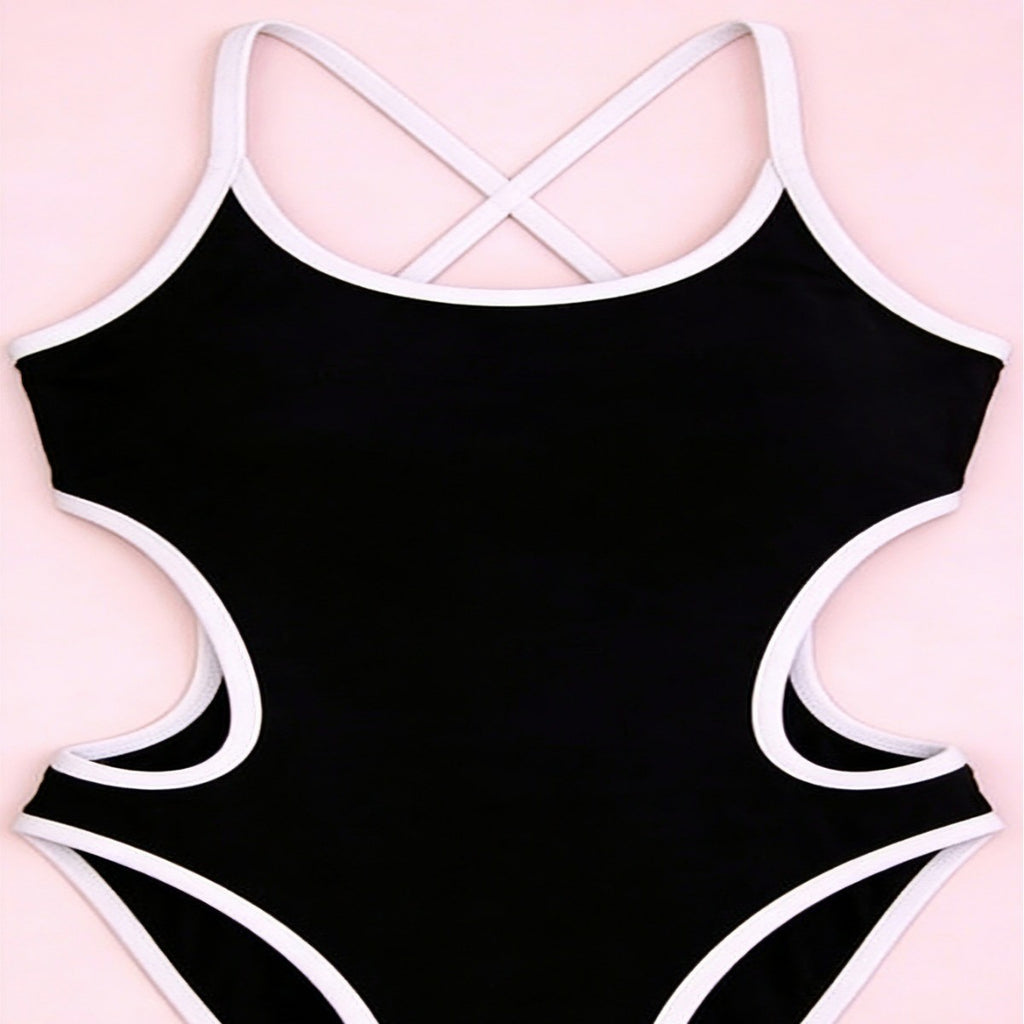 Swimsuit Women's Sexy One-Piece Bikini Backless Swimwear