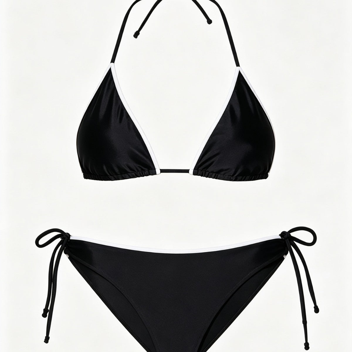 Strapless Tie-Back Sexy Bikini Set for Beach, Pool and Resort Wear