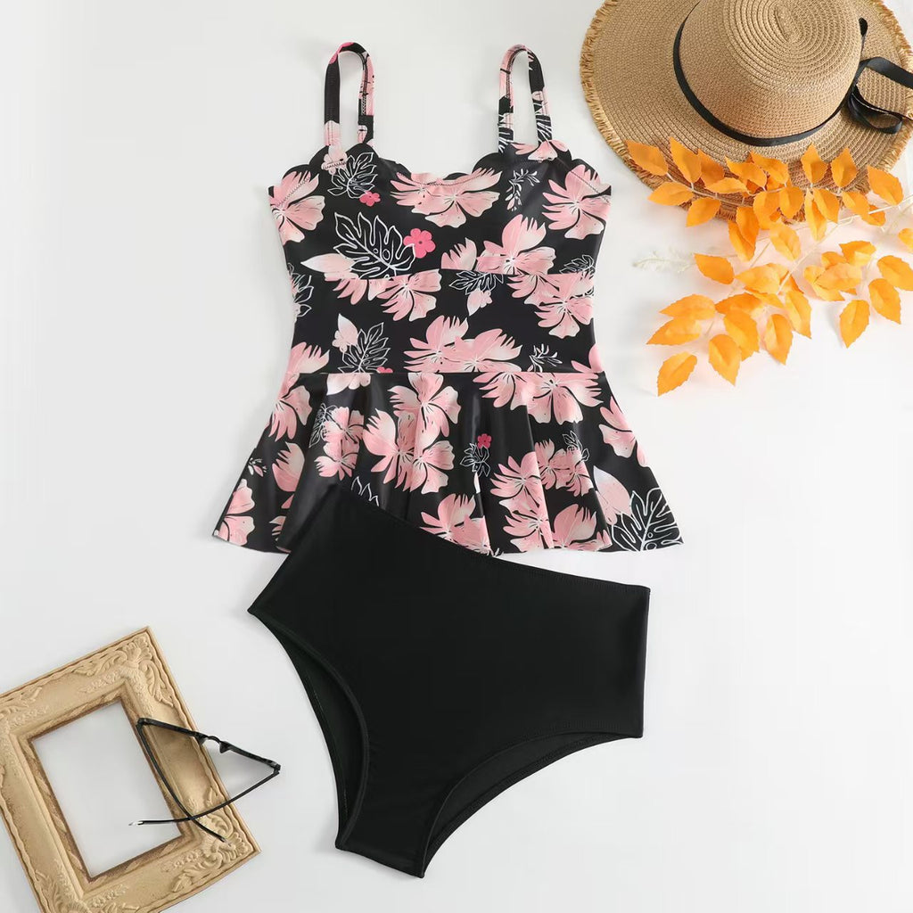 Bikini Sexy Women's Two-Piece Swimsuit Sporty Bikini Swimwear