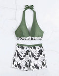 High waisted bikini swimsuit for women, bikini