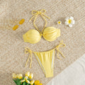Sexy Strappy Halter Bikini Swimwear for Women